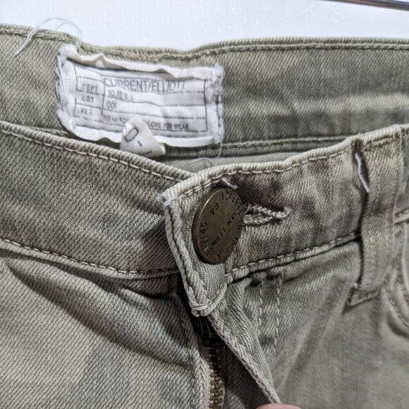 Current/Elliott | Stiletto Skinny Jeans in Army Camo - Picture 6 of 9